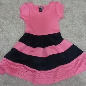 Girls striped dress